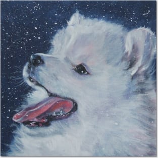 samoyed Fine Art Painting Posters and Art